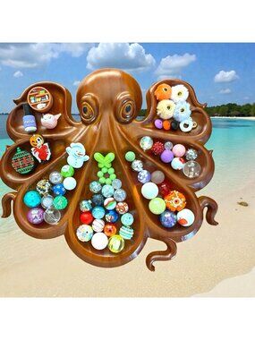 Lot Of 55+ Beads, Focals, & Spacers For Beadable Pens Etc. #50